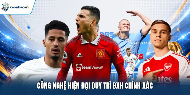 Công nghệ hiện đại duy trì BXH chính xác