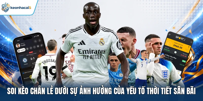 Soi Kèo Chẵn Lẻ - Bật Mí Công Thức Chơi Dễ Ăn Tiền Nhất 3 Soi kèo chẵn lẻ dưới sự ảnh hưởng của yếu tố thời tiết sân bãi